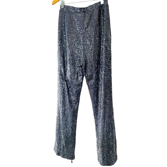 BB DAKOTA by Steve Madden BK 403903 black background silver shimmer sequins - Picture 2 of 5